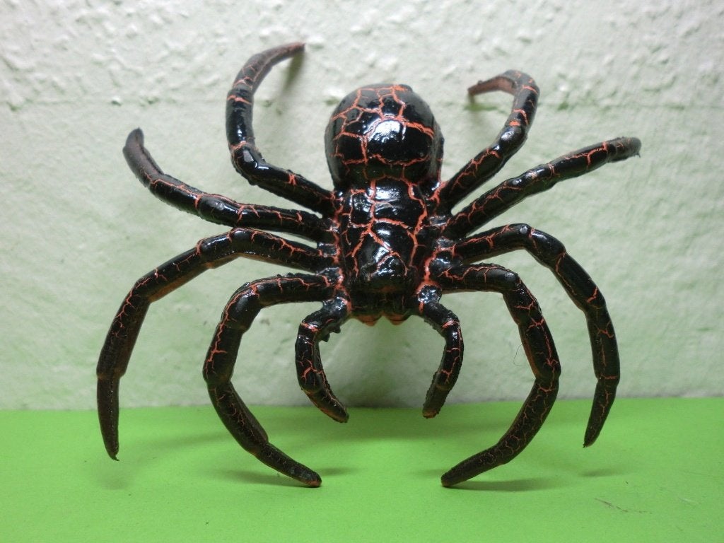 Spin 3, zwart bruin, dierfiguur (geen Schleich), Verzamelen, Verzenden, Gebruikt, Overige soorten, Beeldje of Figuurtje