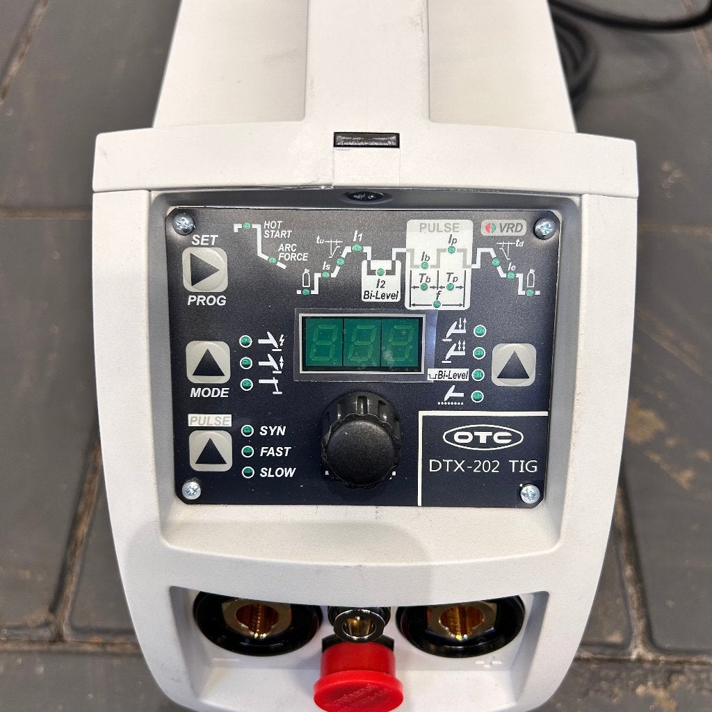 OTC DTX 202 TIG Pulse Lasmachine Draagbaar 200A 230V, Doe-het-zelf en Verbouw, Gereedschap | Lasapparaten, Info@otc-daihen.de