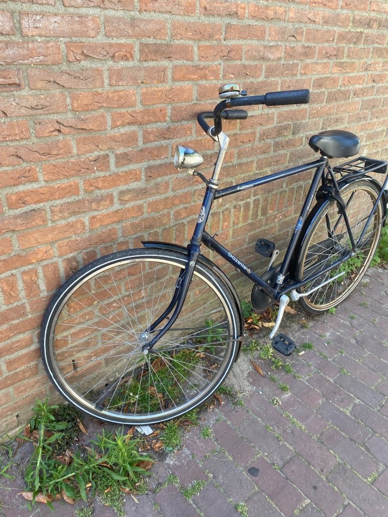 Gazelle herenfiets, Ophalen, Terugtraprem, Gebruikt, Gazelle