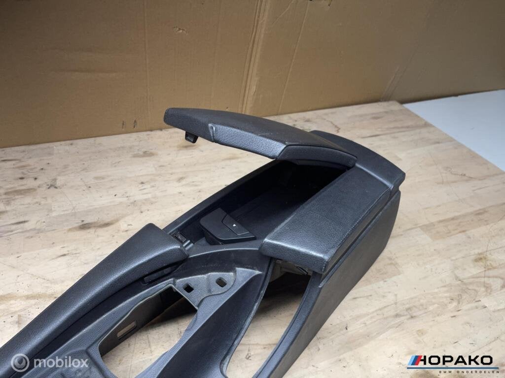 Armsteun zwart leder BMW 5 serie E60 E61 | 51167034086, Gebruikt, Einsteinlaan 5 rijswijk, Bmw, Ophalen of Verzenden