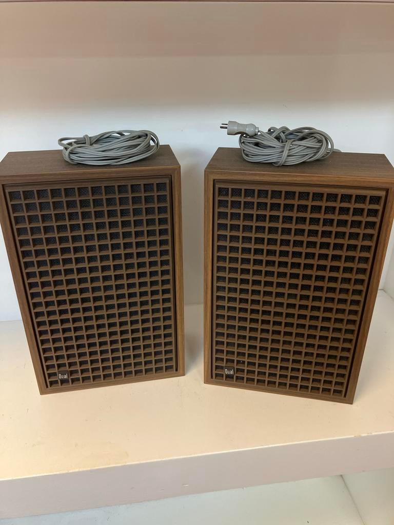 Dual CL 114 Vintage Stereo Speakers - 6W / 4Ω, Overige merken, Gebruikt, Ophalen of Verzenden, Minder dan 60 watt