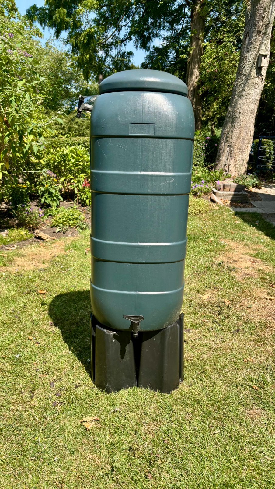 Harcostar regenton Rainsaver 100 L, Tuin en Terras, Ophalen, Kunststof, Gebruikt, Met kraantje