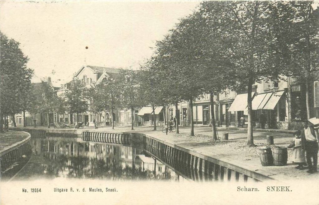 388-308-045 Sneek Scharn, Verzenden, Voor 1920, Friesland