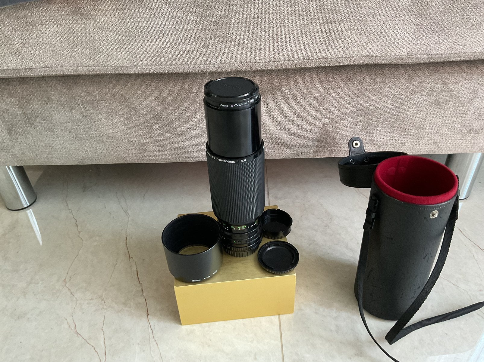 🔥Canon FD 100–300mm f/5.6 🔥Telelens past alle Canon Camera, Ophalen of Verzenden, Zo goed als nieuw, Telelens, Zoom