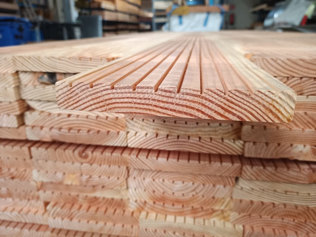 25x190mm Douglas Antislip 400cm, 25 tot 50 mm, Nieuw, Ophalen of Verzenden, Plank