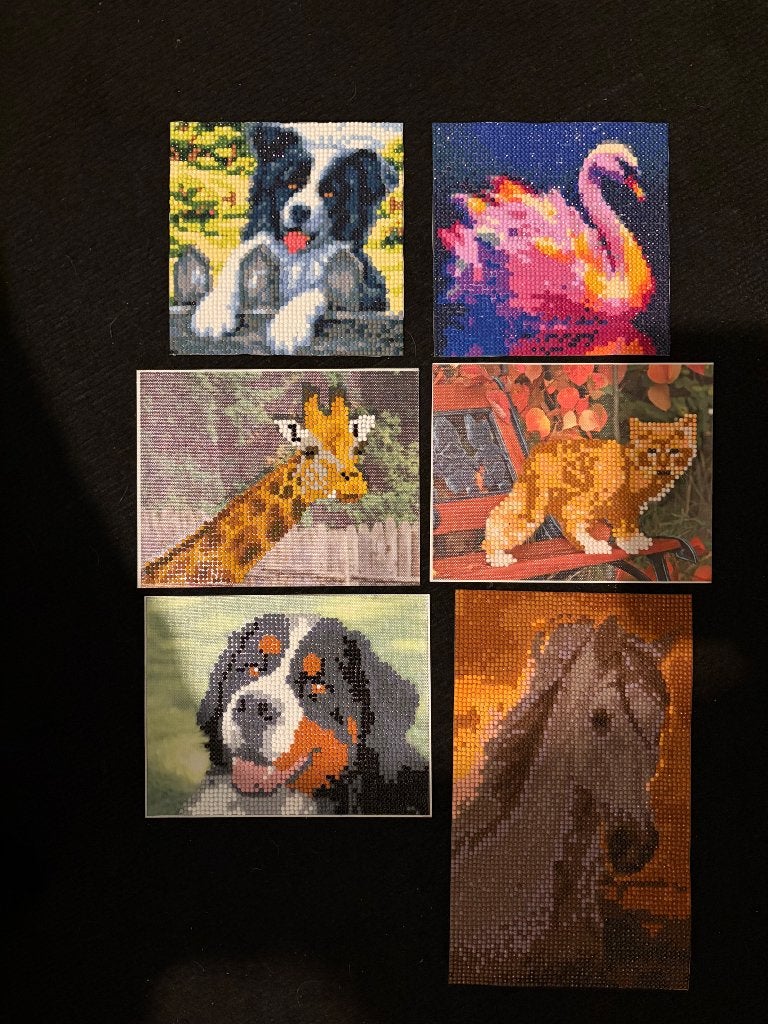 Diamond Painting, Ophalen of Verzenden, Zo goed als nieuw, Knutselwerk