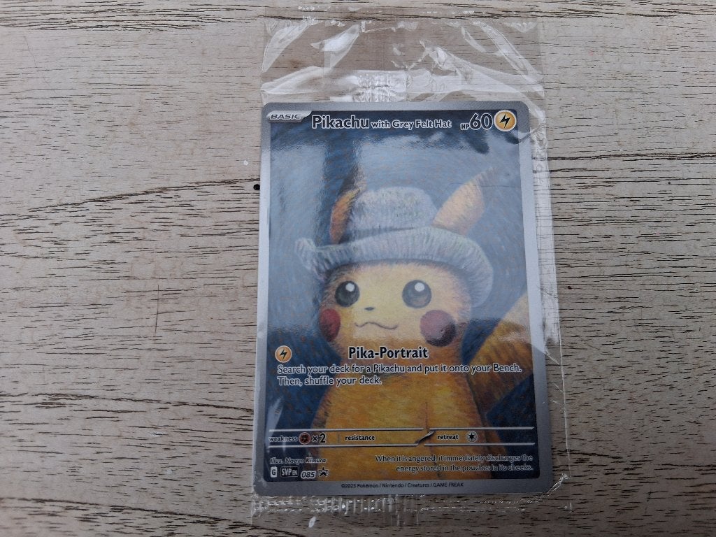 Pokemon x Van Gogh: Pikachu with Grey Felt Hat SEALED, Ophalen of Verzenden, Nieuw