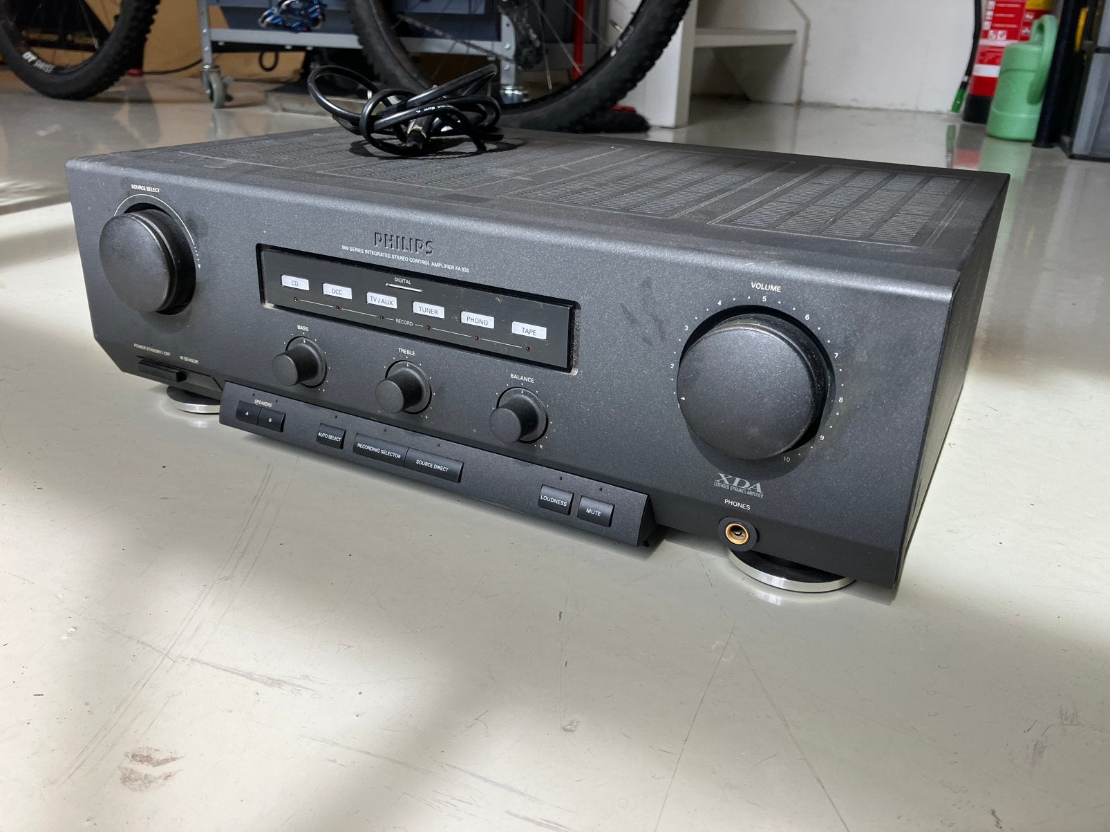 PHILIPS FA 930 versterker, Overige merken, Gebruikt, Ophalen of Verzenden, 60 tot 120 watt
