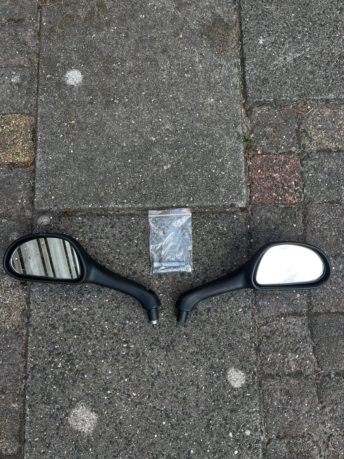 Runner spiegels met boutjes en doos ‼️, Ophalen of Verzenden, Zo goed als nieuw, Overige typen