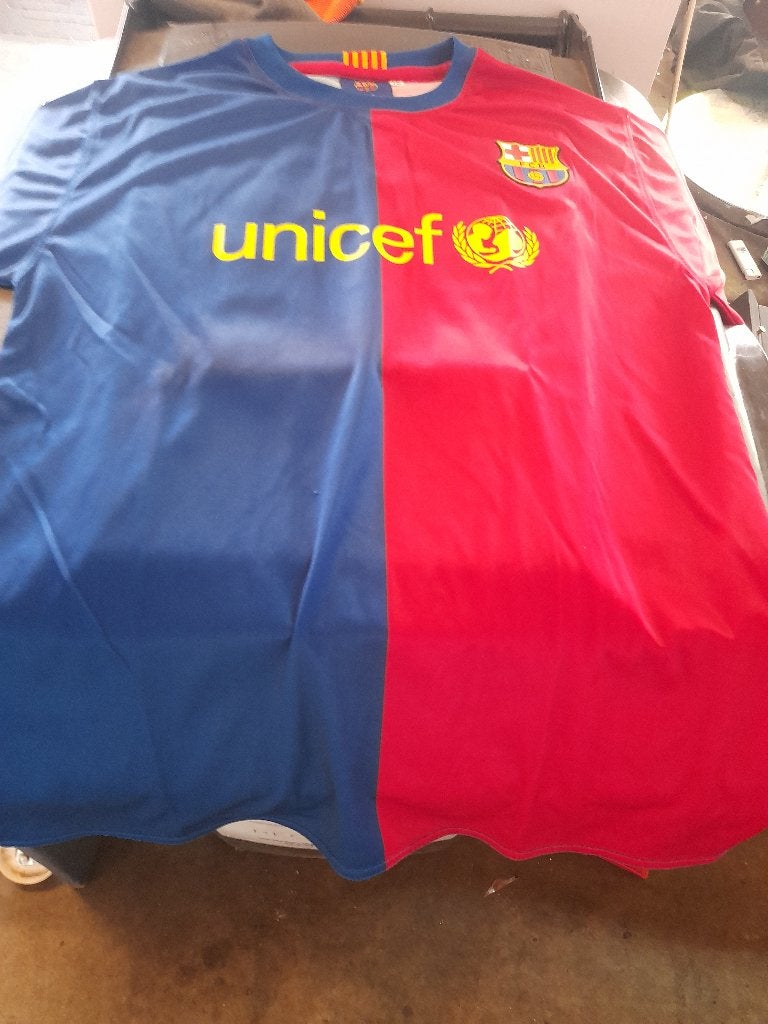 Voetbalshirt messi barcelona kindermaat, Verzenden, Gebruikt, Buitenlandse clubs, Shirt
