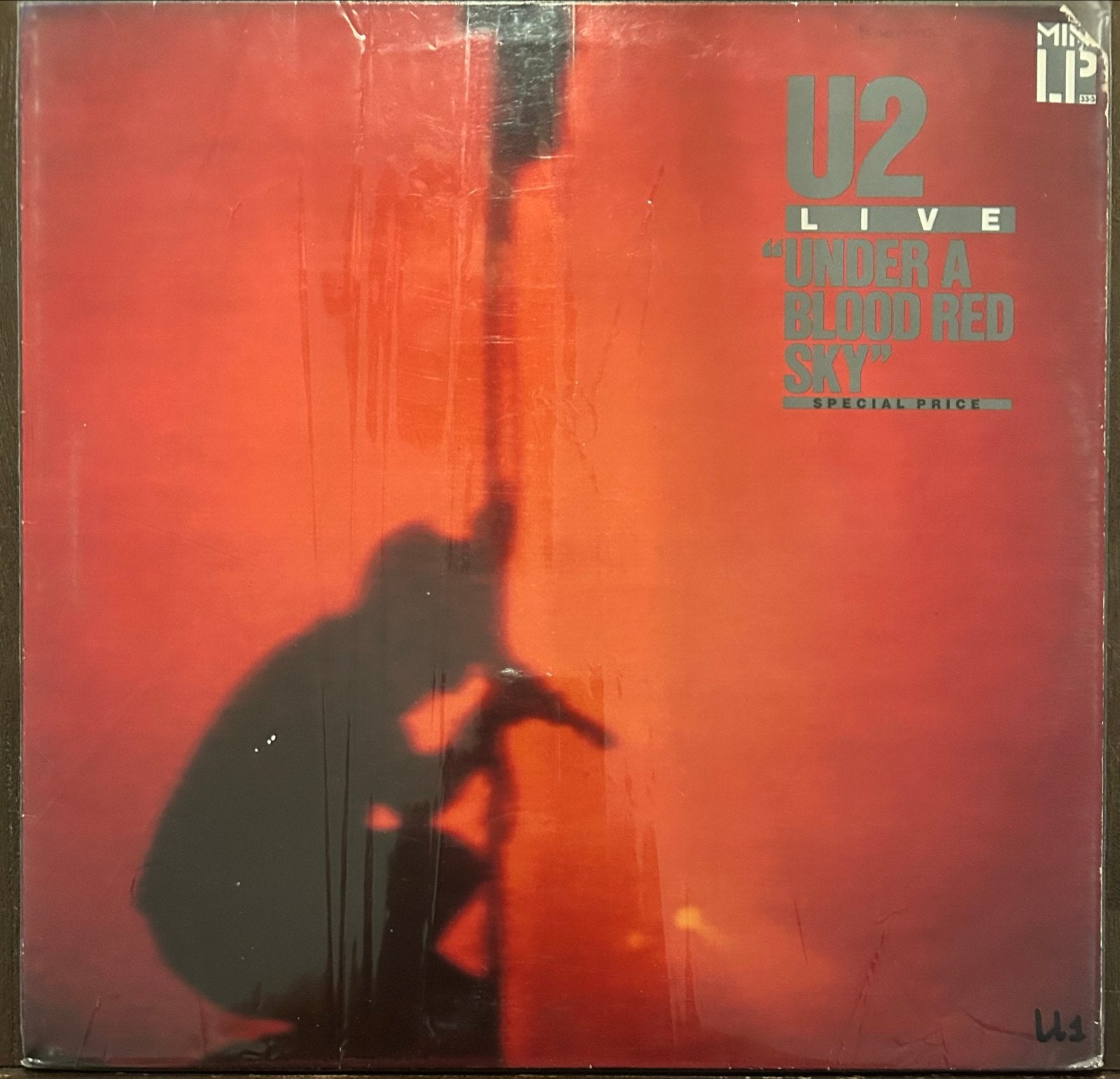 U2 - Under a Blood Red Sky (Live Mini LP), Gebruikt, Originele persing, Ophalen of Verzenden, EP