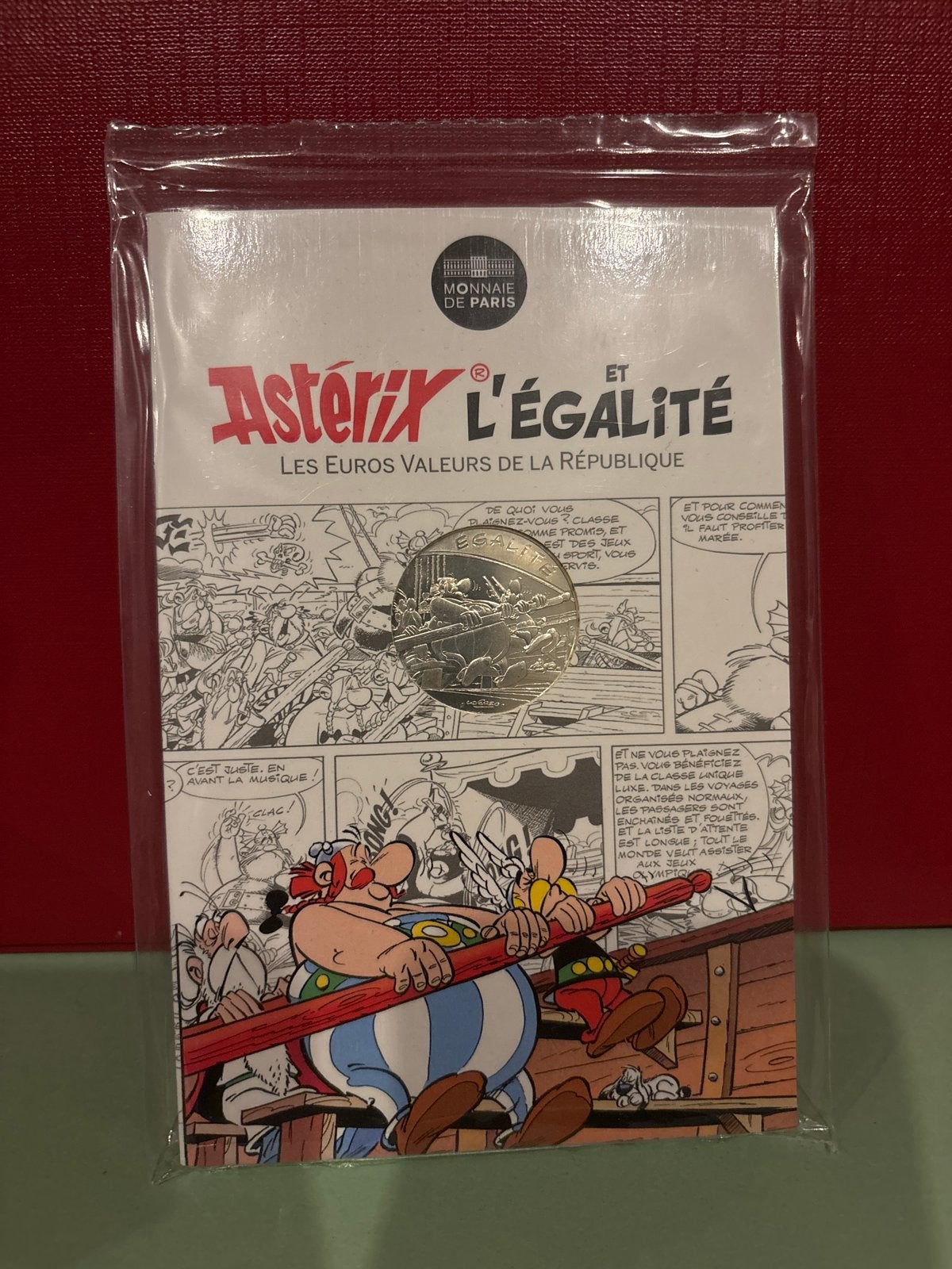 Astérix L'Égalité Monnaie de Paris munt, Ophalen, Frankrijk, Overige waardes, Losse munt