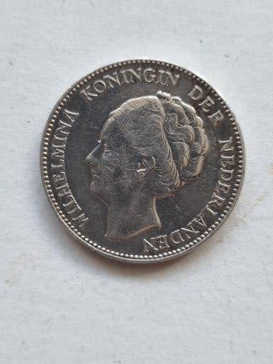 Nederland 1 Gulden 1931 Koningin Wilhelmina Zilver, Ophalen, Koningin Wilhelmina, 1 gulden, Zilver