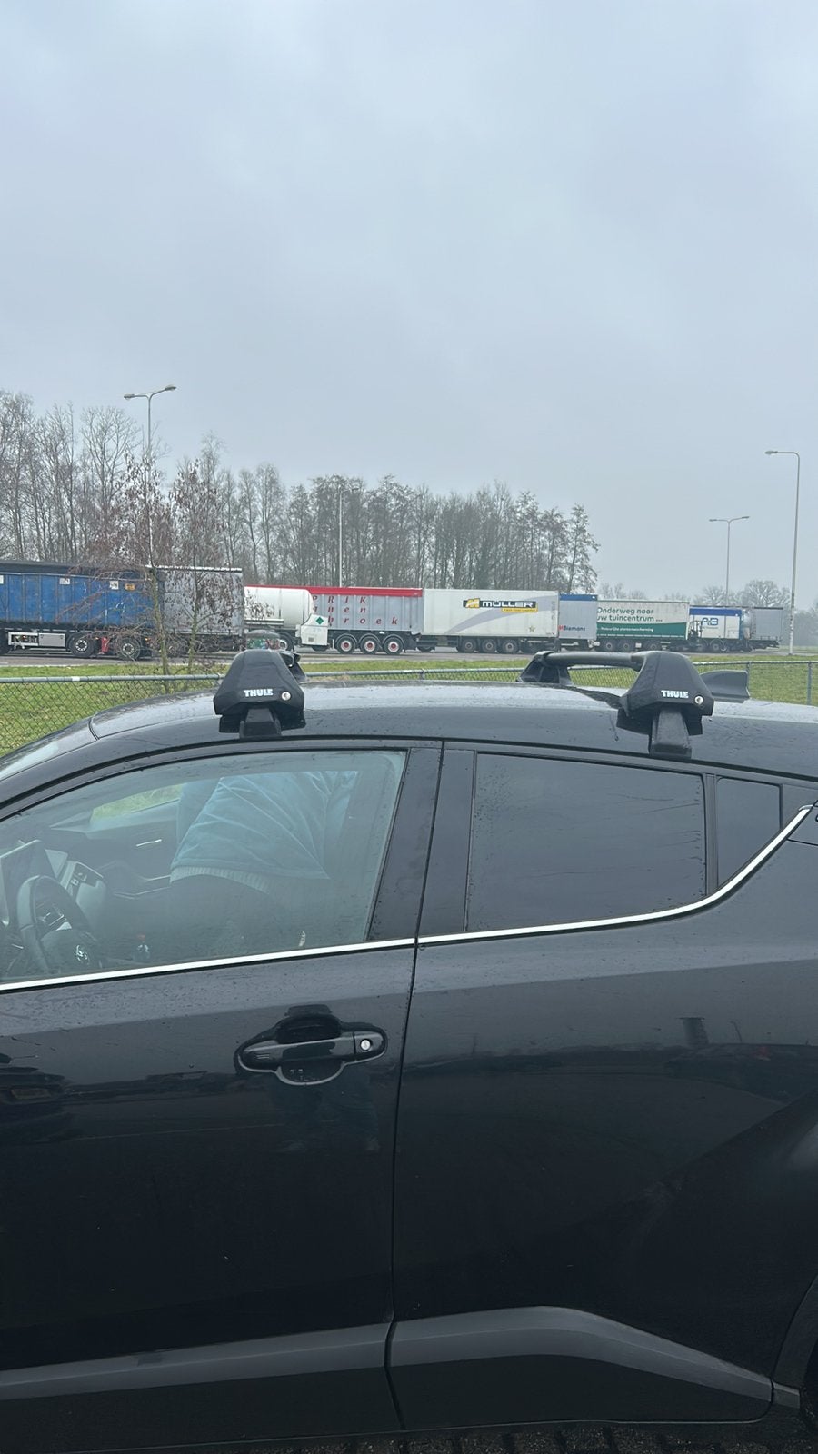 Originele thule dakragers voor een toyota chr, Ophalen of Verzenden, Zo goed als nieuw
