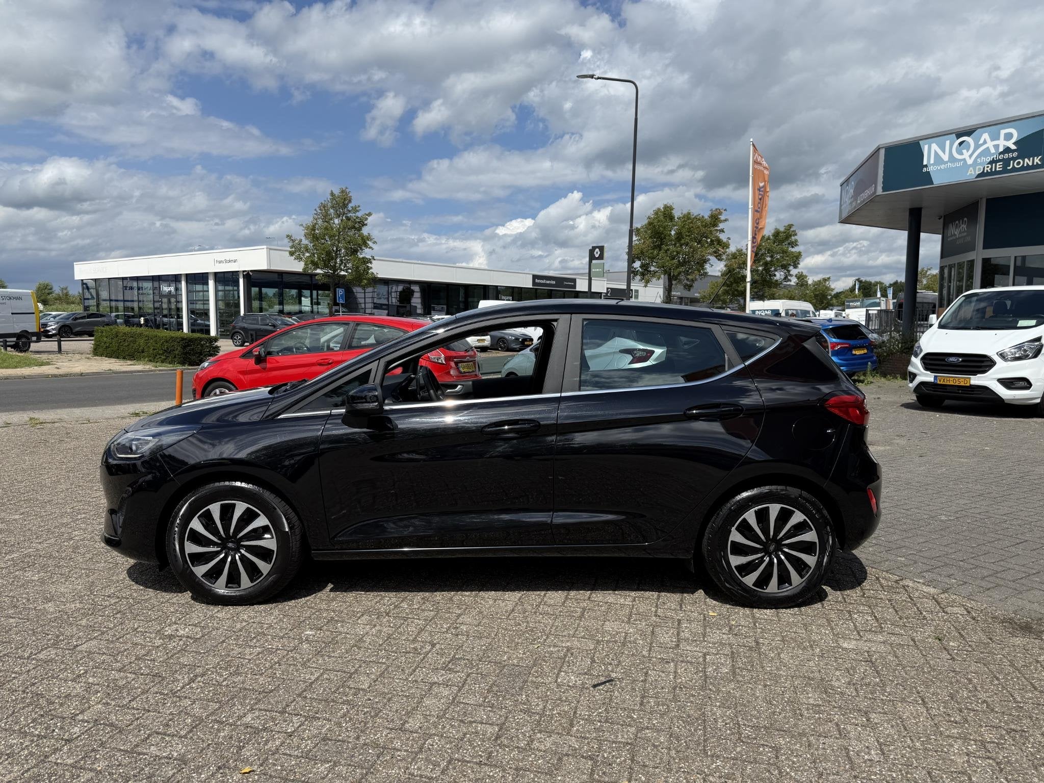 Ford Fiesta 1.0 EcoBoost Hybrid 125 pk Titanium 5-deurs Appl, Auto's, Ford, Voorwielaandrijving, Gebruikt, 1133 kg, Origineel Nederlands