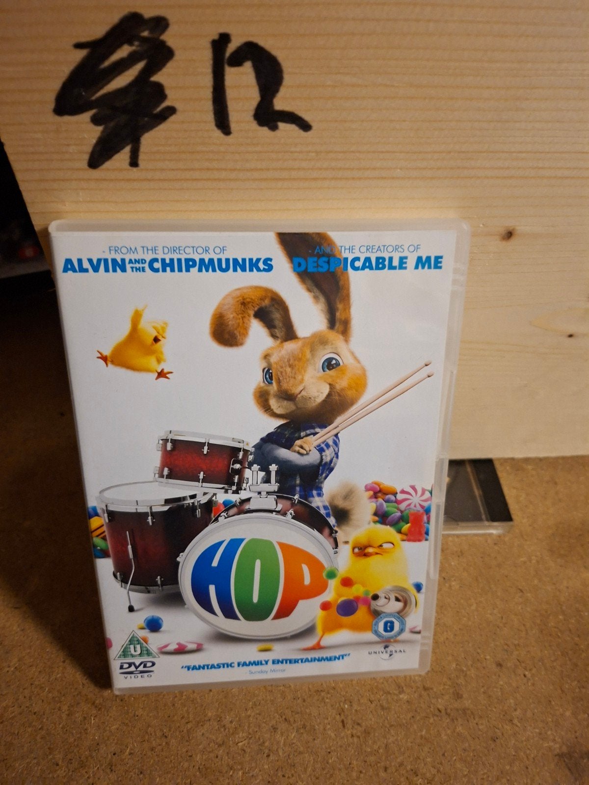 Hop (DVD) - Familie animatiefilm van de makers van Despicab, Cd's en Dvd's, Gebruikt, Animatie, Alle leeftijden, Ophalen of Verzenden
