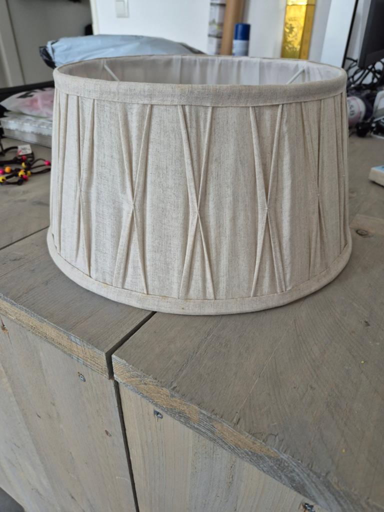 Nieuwe lampenkap, Huis en Inrichting, Lampen | Lampenkappen, Ophalen of Verzenden, Nieuw, Rond, 25 tot 50 cm