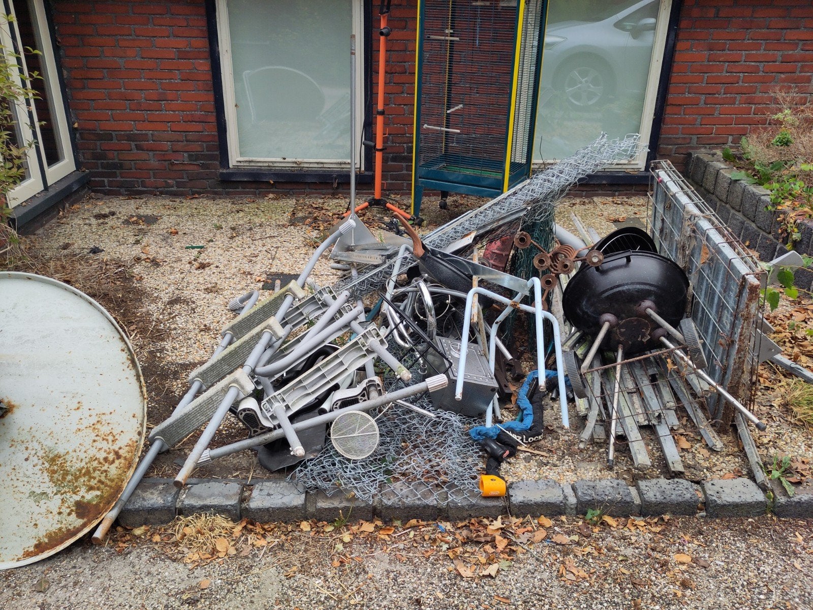 Diverse metalen voor schroot of hergebruik, Tuin en Terras, Ophalen, Gebruikt