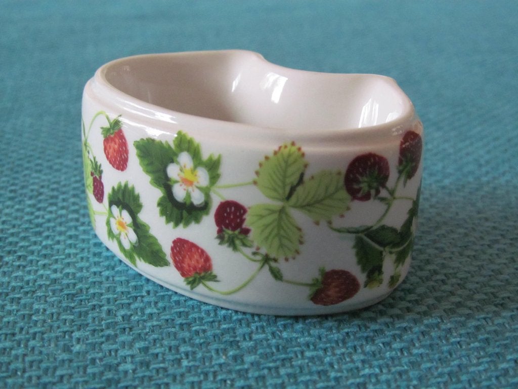 Portmeirion Summer Strawberries Servetring, Overige merken, Overige typen, Ophalen of Verzenden, Zo goed als nieuw