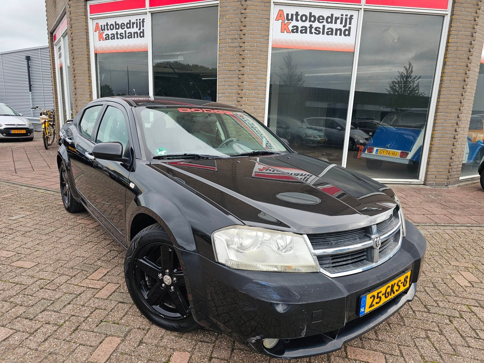 Dodge Avenger 2.0 SE - Leer - Airco - Stoelverw -, 1998 cc, 450 kg, Gebruikt, Zwart