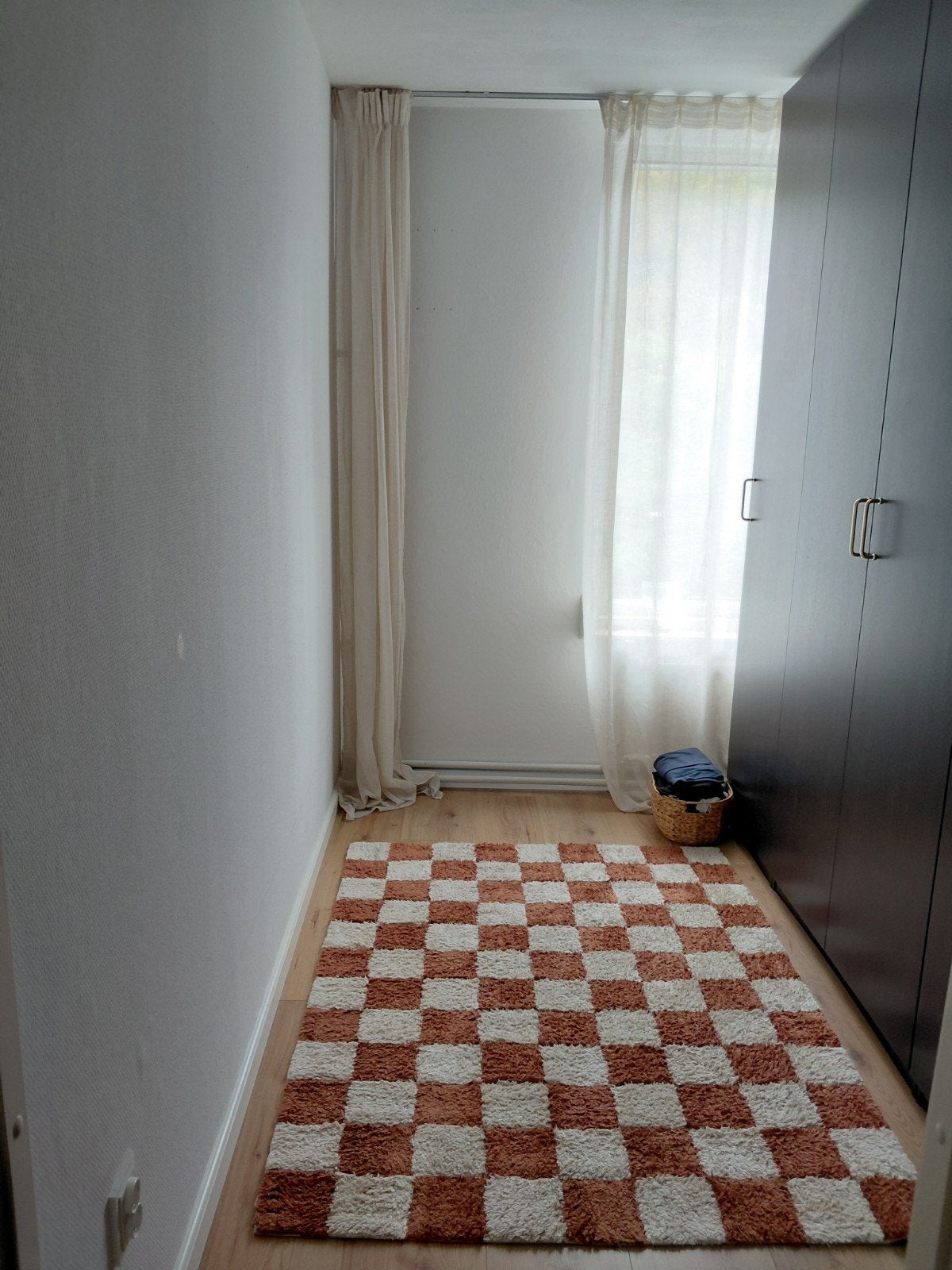 Lorena Canals vloerkleed tiles toffe bruin zgan, Ophalen of Verzenden, Nieuw, Bruin, Rechthoekig