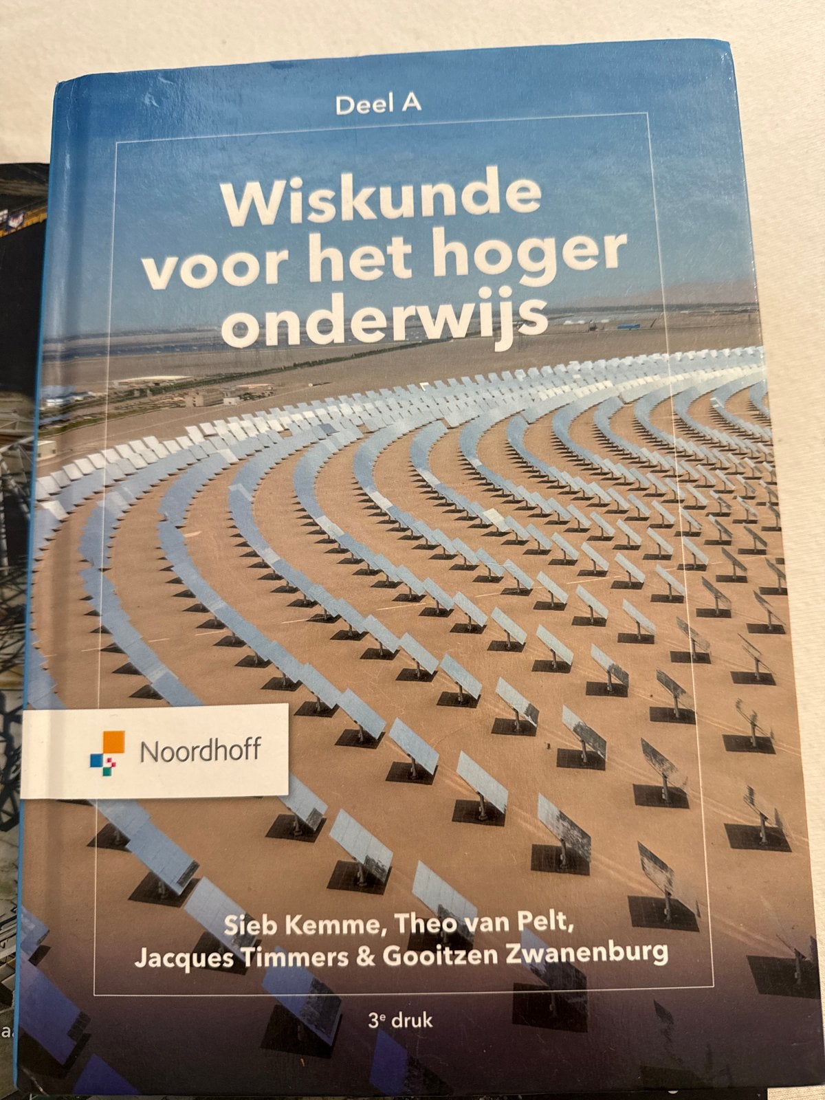 Wiskunde voor het hoger onderwijs Deel A - 3e druk, Ophalen, Zo goed als nieuw, Overige niveaus, Wiskunde A