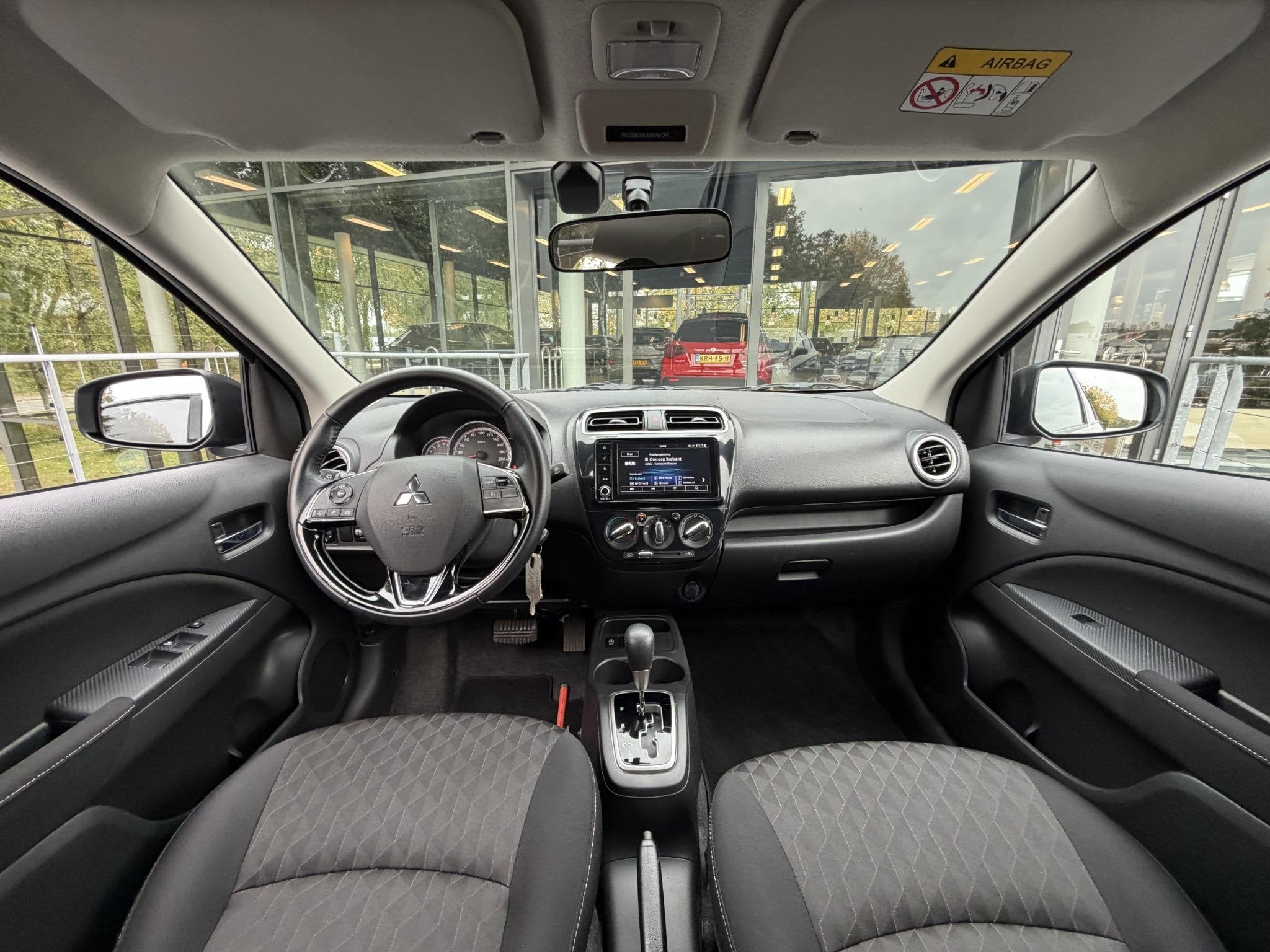 Mitsubishi Space Star 1.2 Active Automaat | Cruise Control |, Stof, Gebruikt, Zwart, Origineel Nederlands