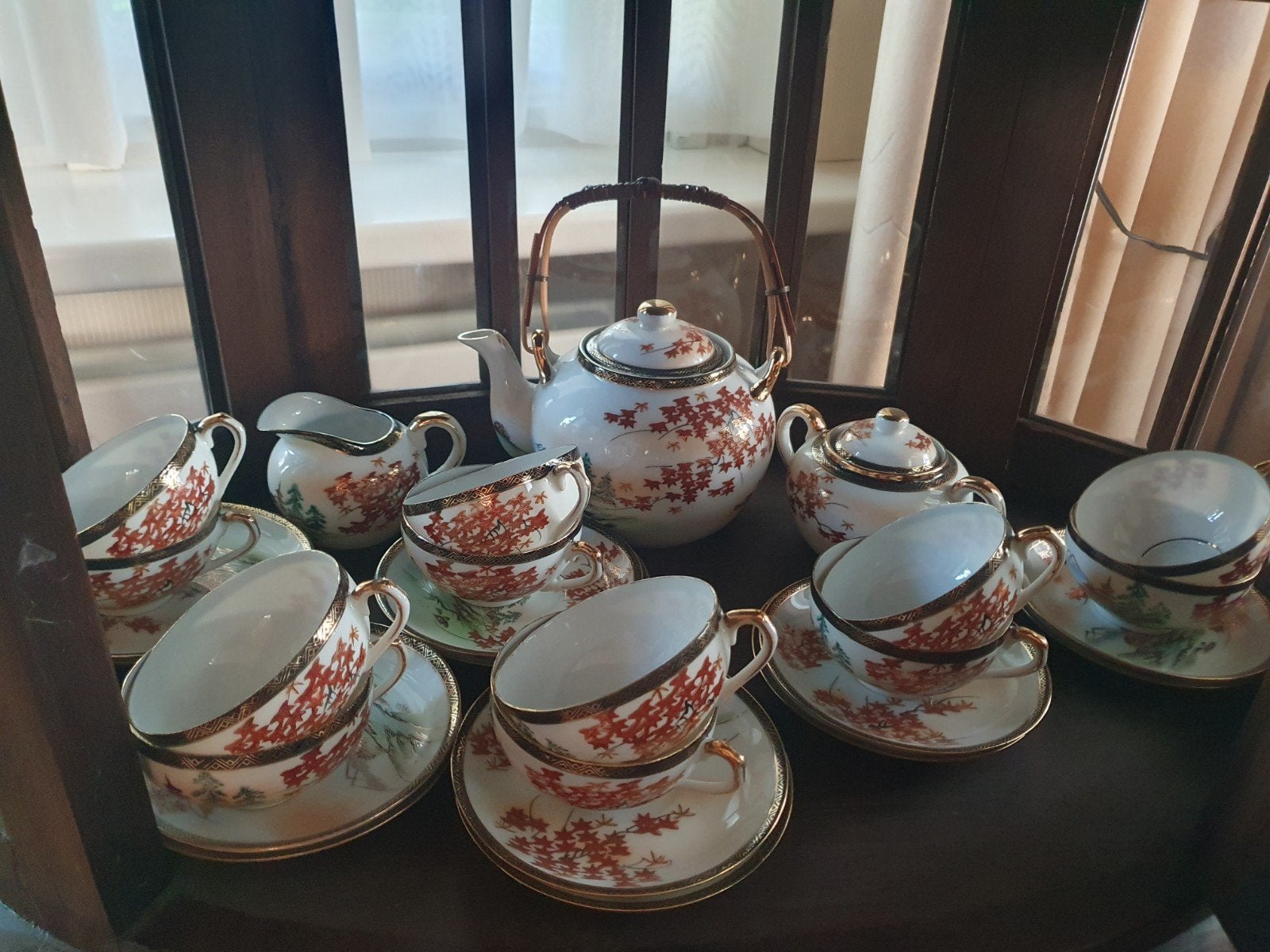Chinees Theeservies, Ophalen