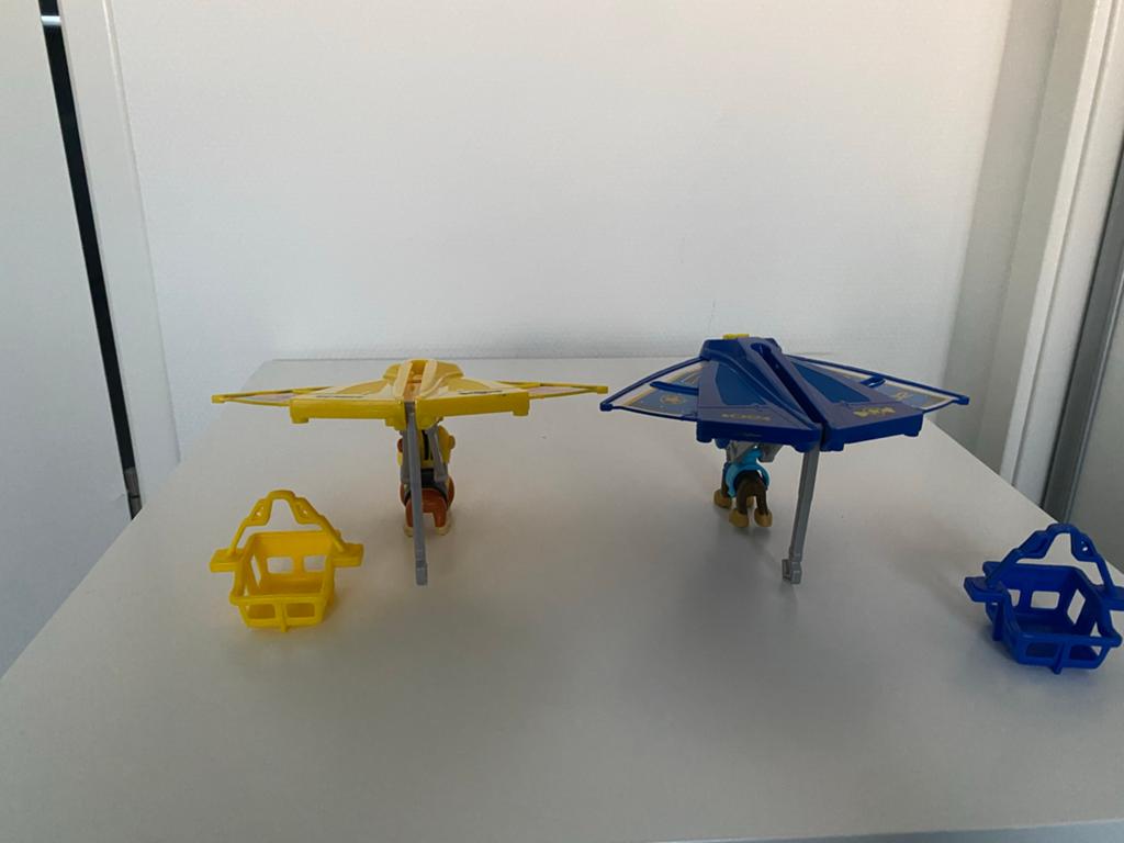 Paw Patrol Skye en Chase vliegvoertuigen, Ophalen, Gebruikt, Jongen of Meisje