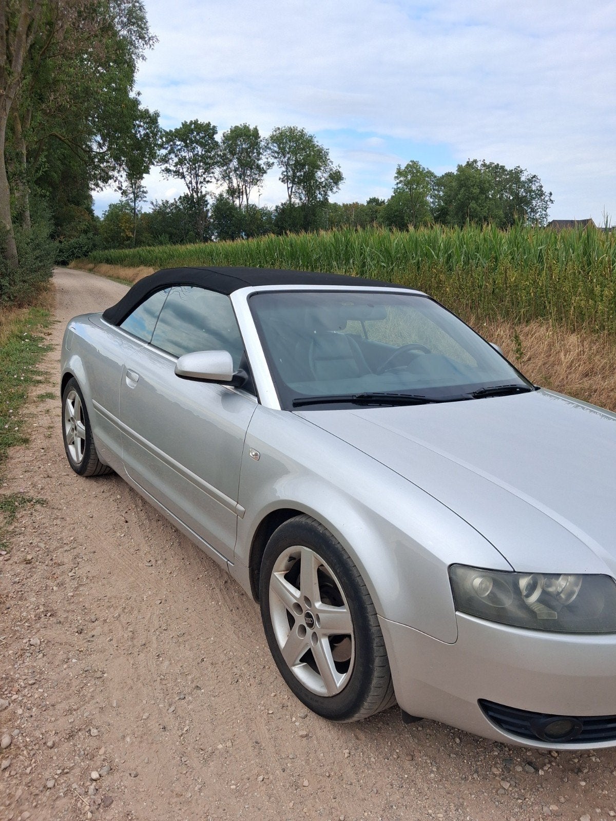 Audi A4 2.4 V6 125KW Cabrio AUT 2002 Grijs Airco APK 30-7-27, Auto's, Audi, Cabriolet, 4 stoelen, A4, Particulier