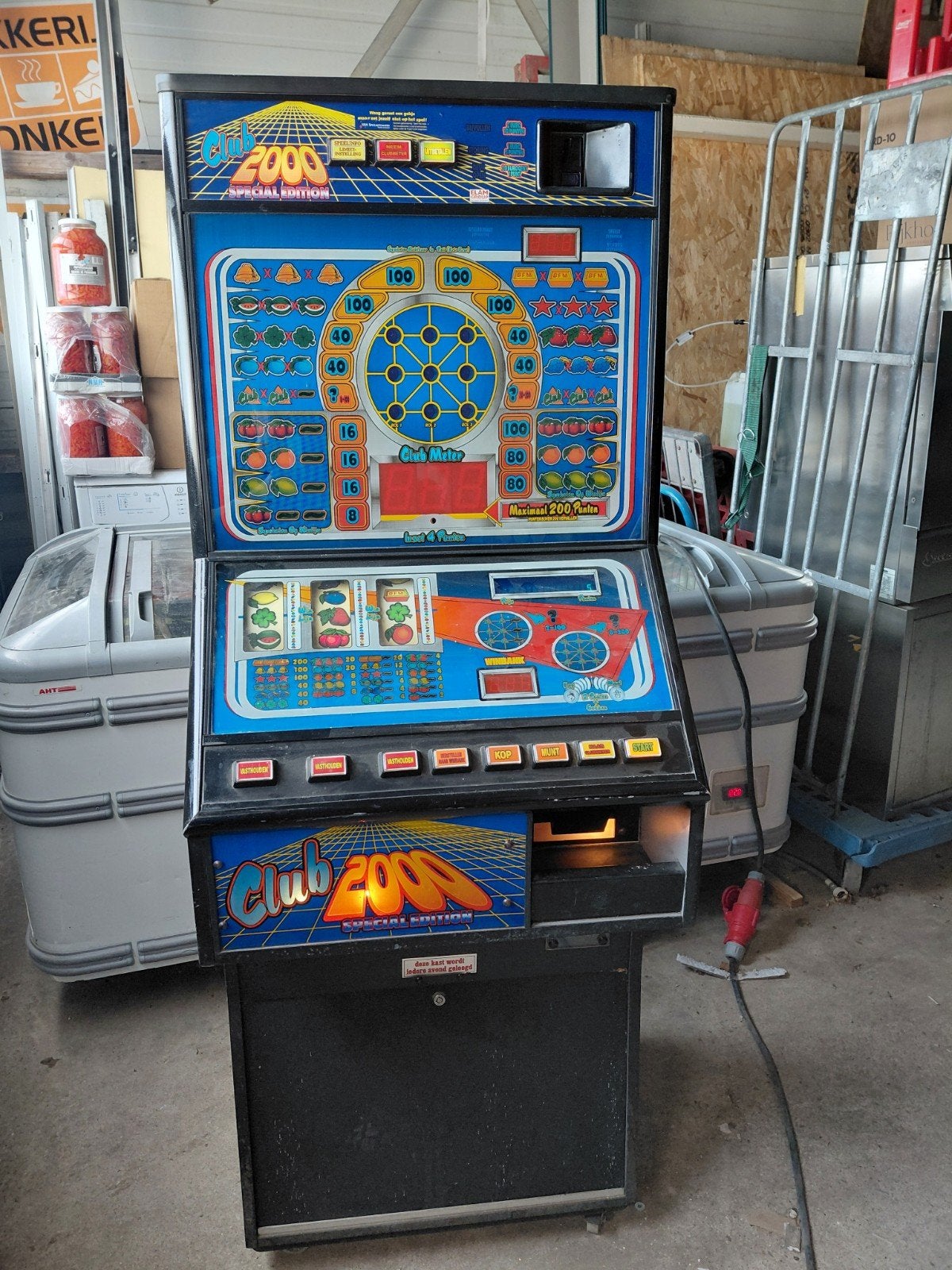 Gokkast club2000 goed werkend, Verzamelen, Automaten | Gokkasten en Fruitautomaten, Euro, Ophalen, Gebruikt