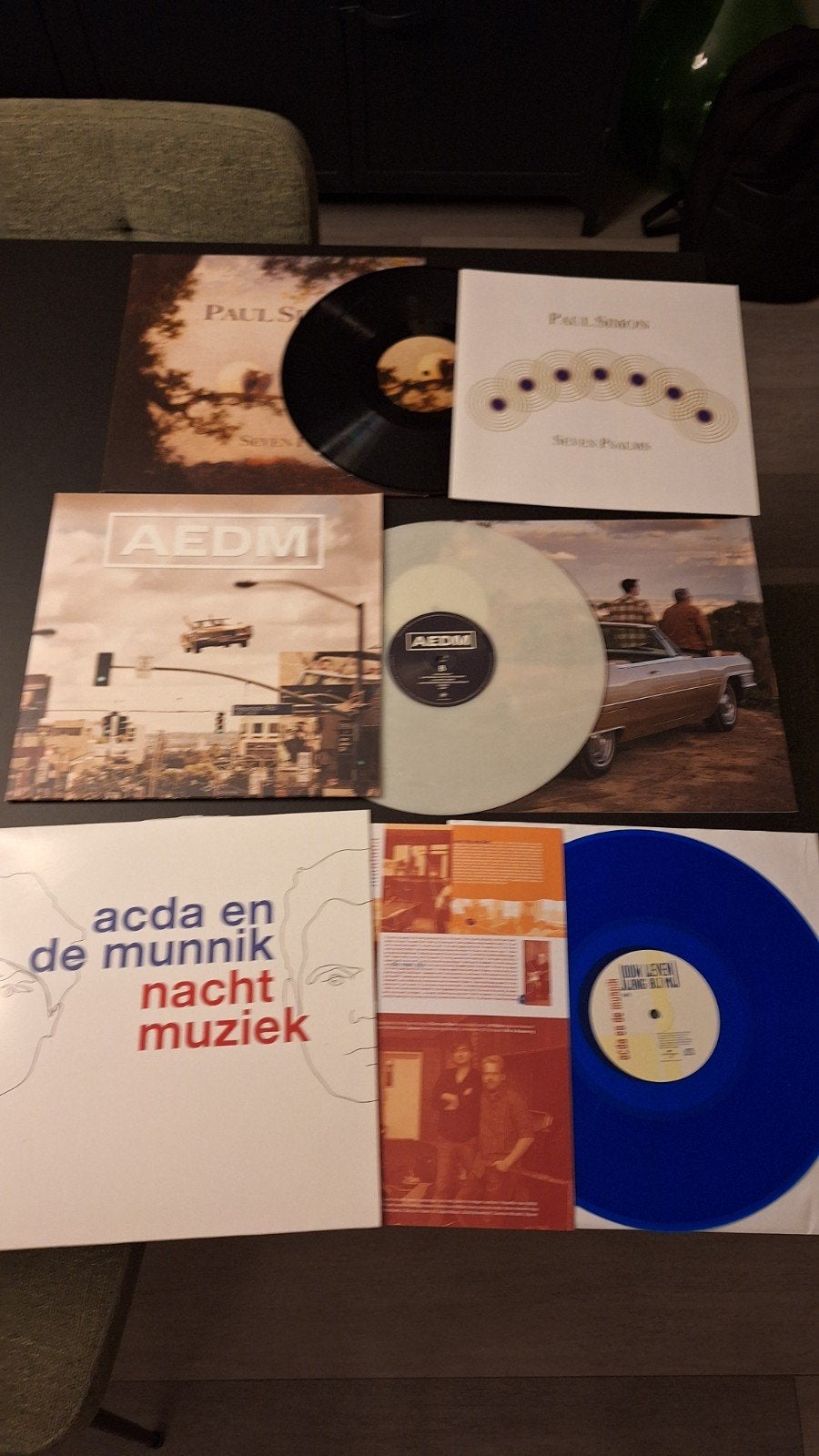 poster muur versiering Lp Vinyl Acda en de Munnik Paul Simon, Ophalen of Verzenden, Gebruikt, 12 inch
