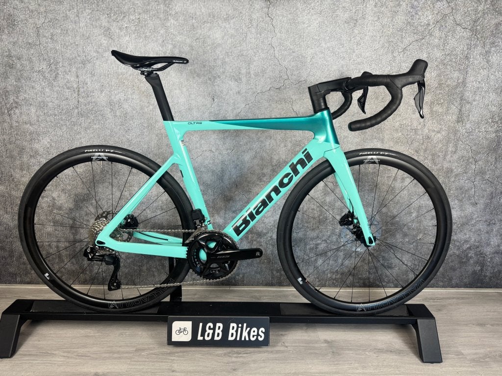 Nieuw! Bianchi Oltre Race Shimano 105 Di2 Carbon Wielset