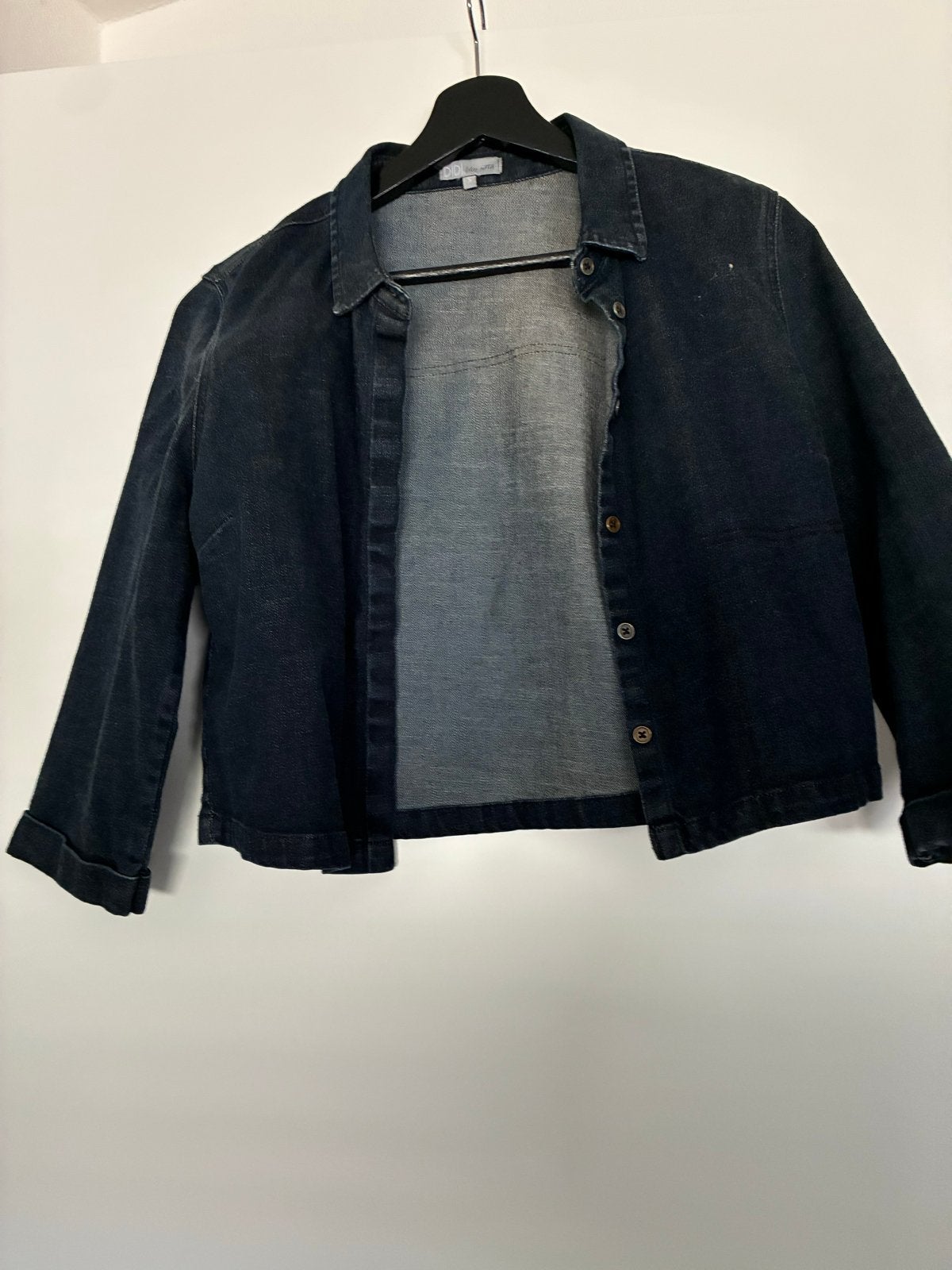 DIDI Blue Riffa spijkerjasje maat S, Ophalen of Verzenden, Gedragen, Maat 36 (S), Blauw