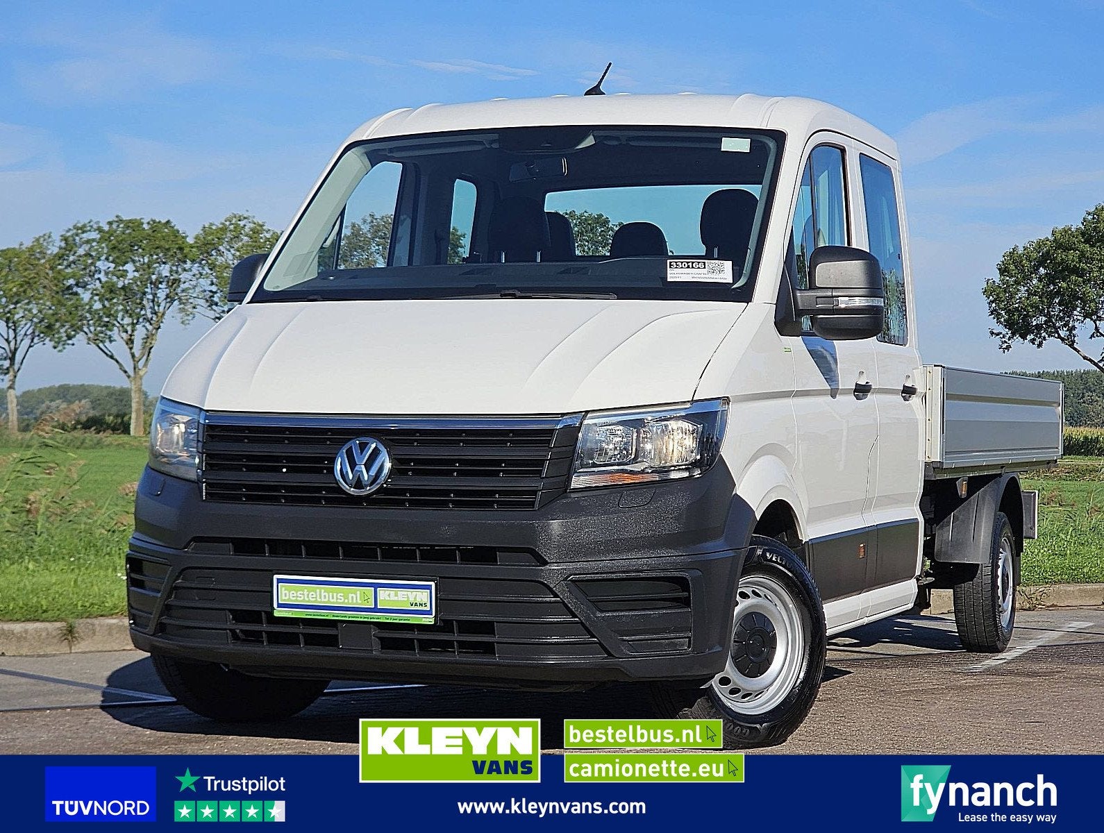 VOLKSWAGEN CRAFTER 35 2.0 L4 Dubbele Cabine Open-Laadbak Air, Voorwielaandrijving, Gebruikt, Euro 6, 4 cilinders
