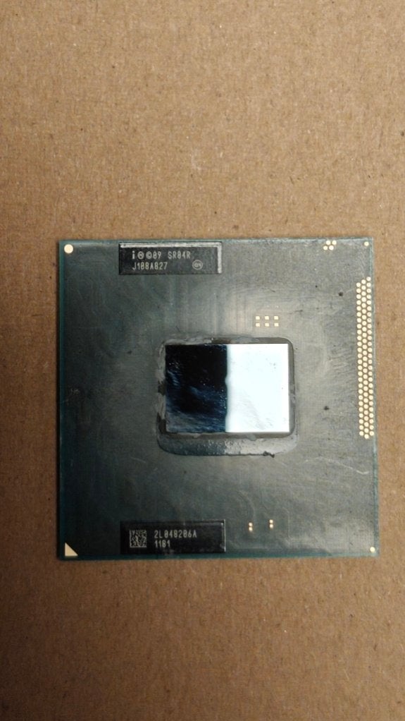 Intel Core i3-2310M SR04R laptop CPU gen 2, Gebruikt, 2-core, Intel Core i3, 2 tot 3 Ghz