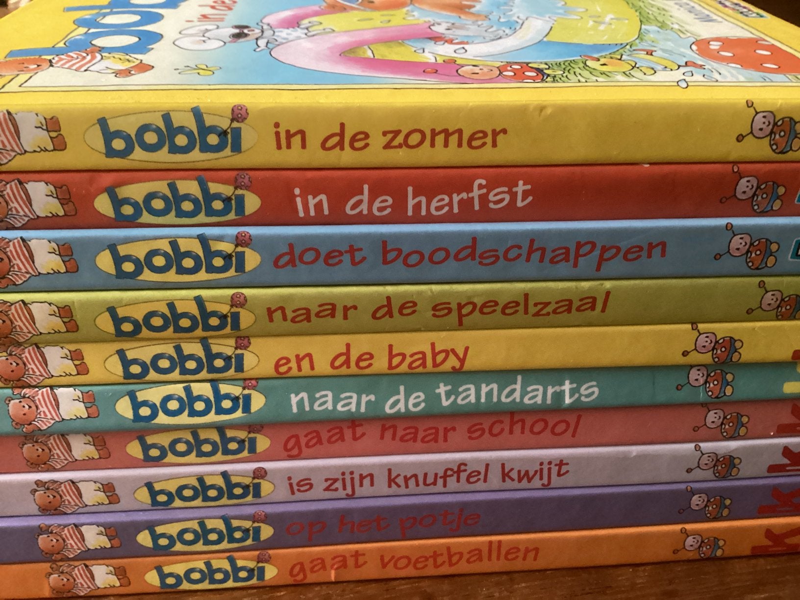 Ingeborg Bijlsma & Monica Maas: 10 leuke Bobbi boeken, Ophalen of Verzenden, Zo goed als nieuw