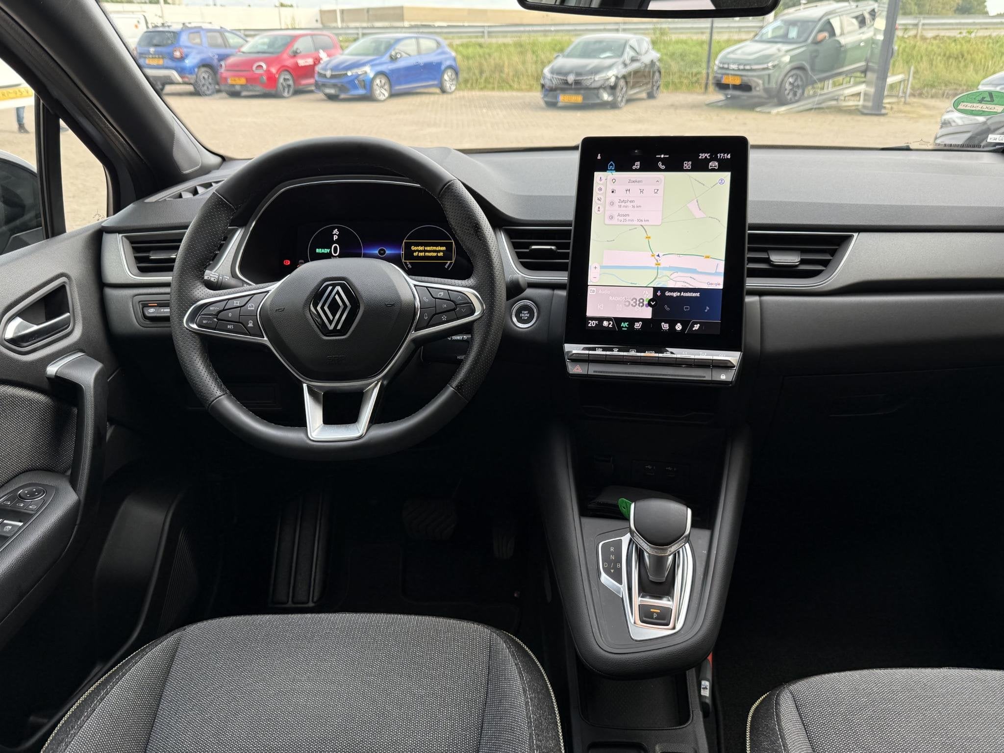Renault Captur 1.6 E-Tech full hybrid 145 techno | NAP | Eer, 1345 kg, Gebruikt, Leder en Stof, Origineel Nederlands