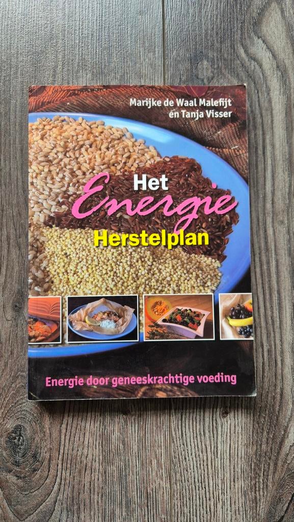 Het Energie Herstelplan: Geneeskrachtige Voeding, Ophalen of Verzenden, Gelezen, Dieet en Voeding, Marijke de Waal Malefijt en Tanja Visser