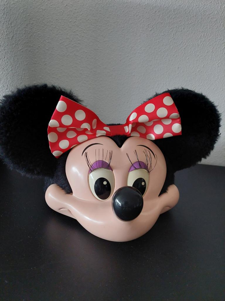 Originele Disney Minnie Mouse Pet met Oren en Strik, Ophalen of Verzenden, Overige figuren, Gebruikt, Kleding of Textiel