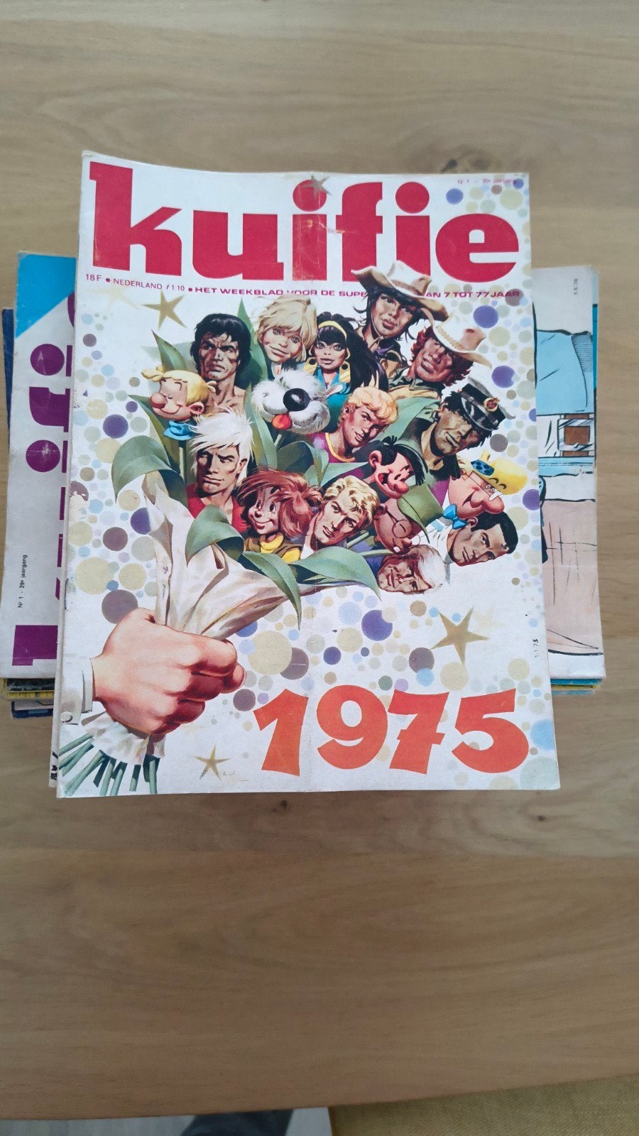 Kuifje Tijdschriften - Jaren '70 Collectie (1973-1975), Ophalen, Gelezen, Overige typen