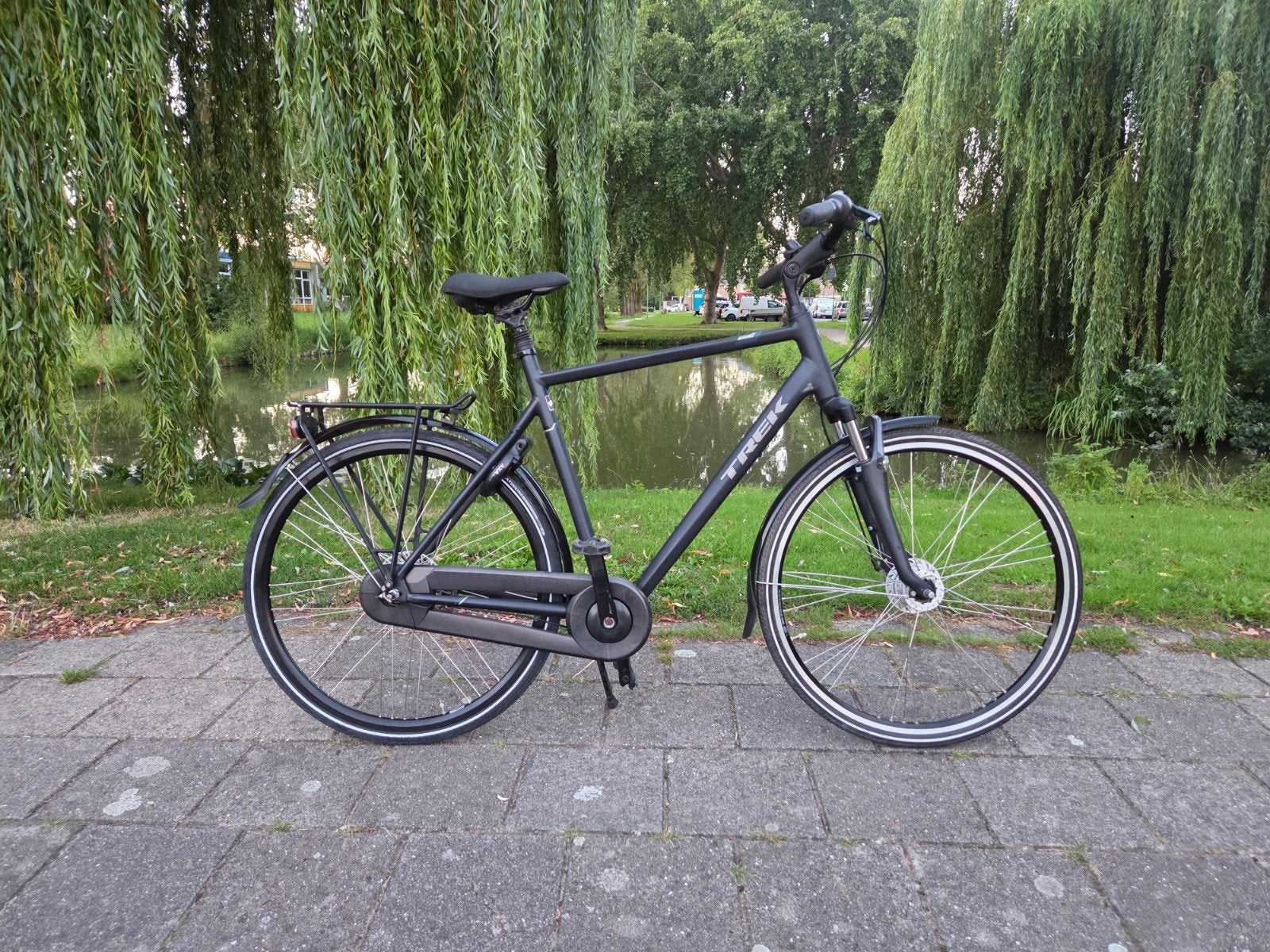 Herenfiets Trek L300 Framemaat 60, 57 tot 61 cm, Ophalen, Zo goed als nieuw, Versnellingen
