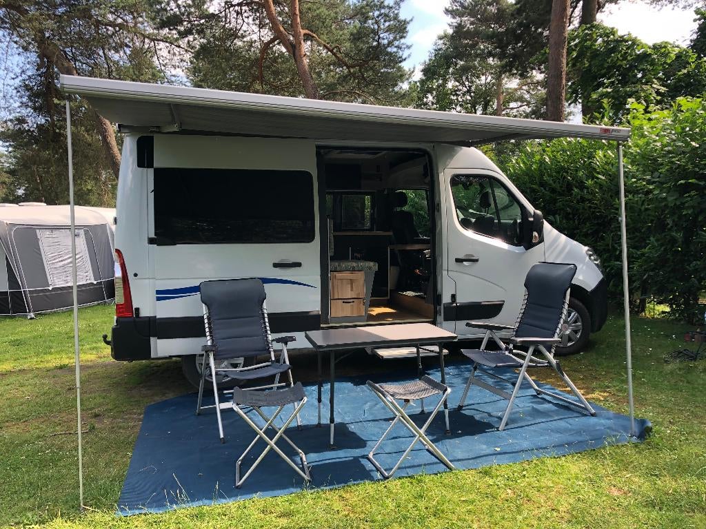 Opel Movano Camper automaat L2 complete inrichting ., Caravans en Kamperen, Campers, Luifel, Tot en met 2, Diesel, Particulier