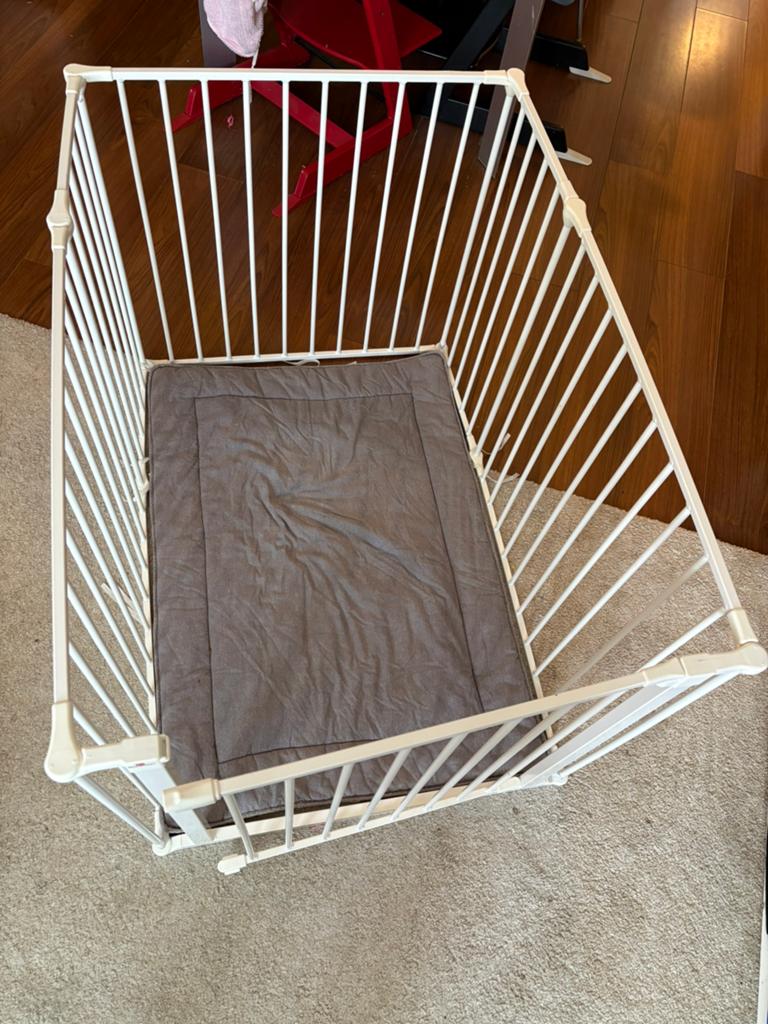 BabyDan Box Flex Rechthoek + Kussen, Kinderen en Baby's, Boxen, Ophalen, Zo goed als nieuw