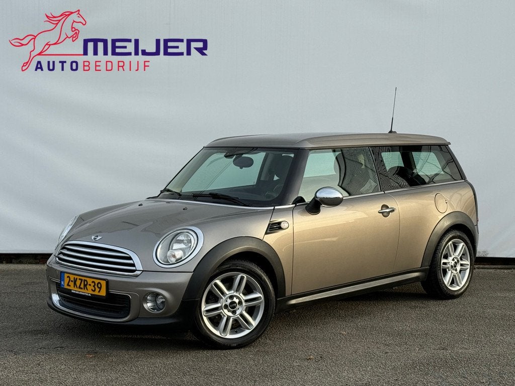 Mini Mini Clubman 1.6 One Chili Sportvelgen | Navigatie | Cr, Auto's, Mini, Voorwielaandrijving, Gebruikt, 4 cilinders, 4 stoelen
