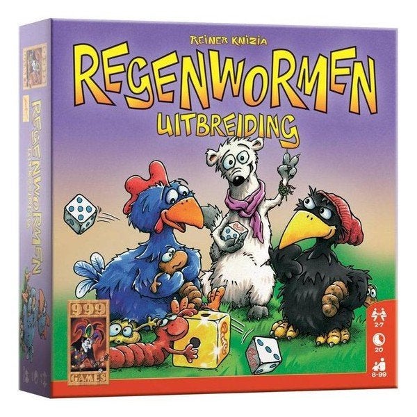 Regenwormen Uitbreiding 999 Games Kaartspel Nieuw, 999 Games, Nieuw, Ophalen of Verzenden, 999 Games