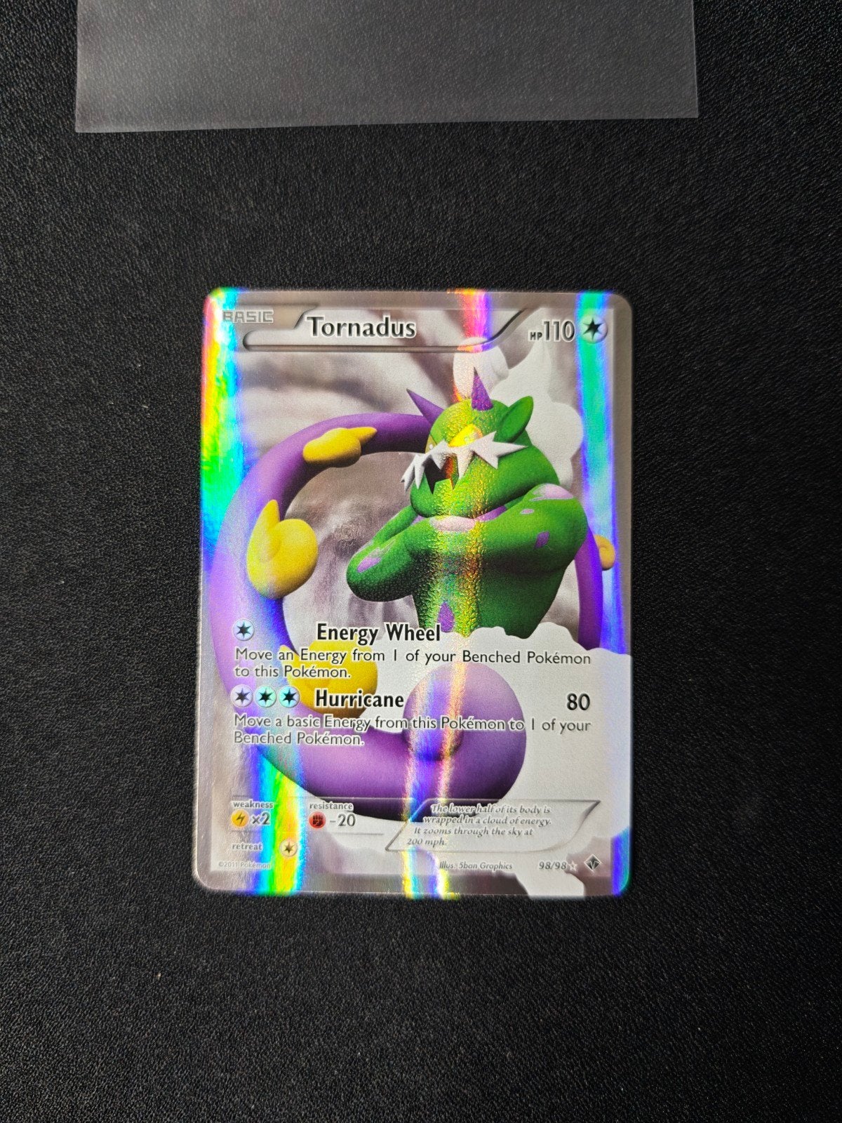 Tornadus 98/98 Pokémon emerging powers, Ophalen of Verzenden, Zo goed als nieuw
