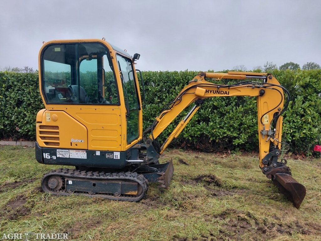 Minigraver Hyundai Robex 16-9 / Sloop-sorteer ( Bj 2016 ), Niet opgegeven, -, Niet opgegeven