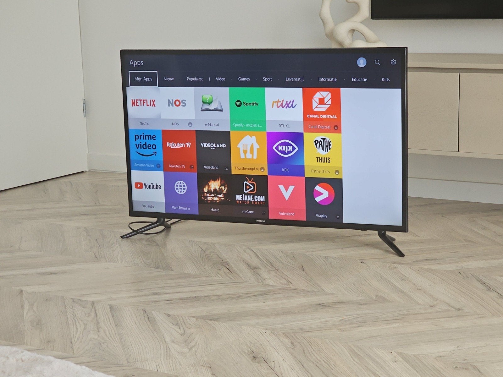 SAMSUNG SMART TV 40 INCH WIFI APPS YOUTUBE, Ophalen, Gebruikt, 50 Hz, Samsung