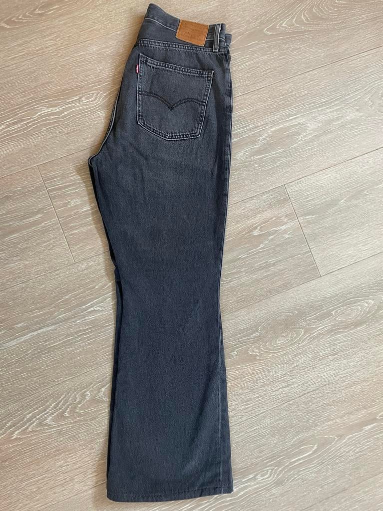 Levi's 70s High Flare Jeans - Zwart - W31, Ophalen of Verzenden, Zo goed als nieuw, Zwart, W30 - W32 (confectie 38/40)